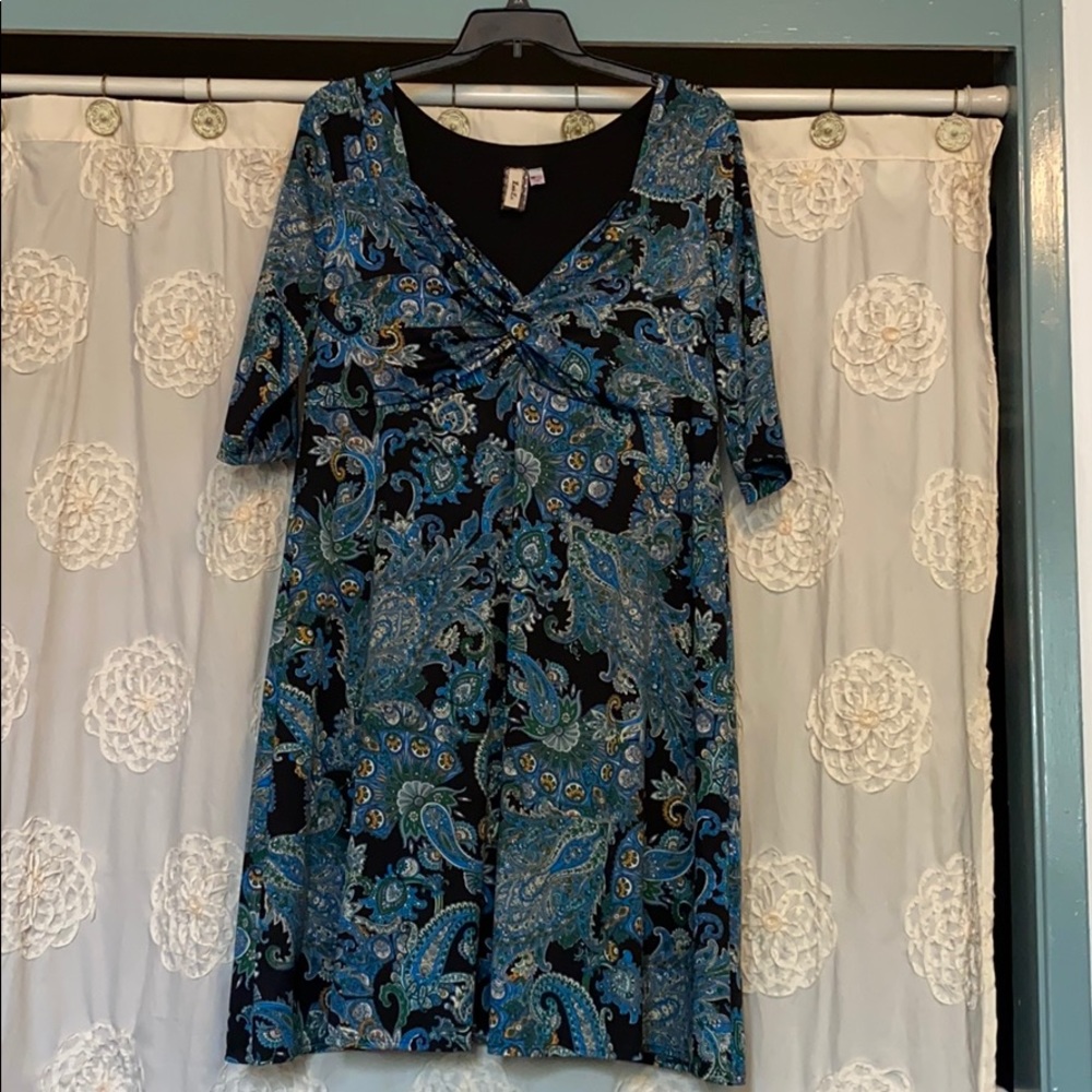 Lucie Lu 3/4 sleeve dress fully lined